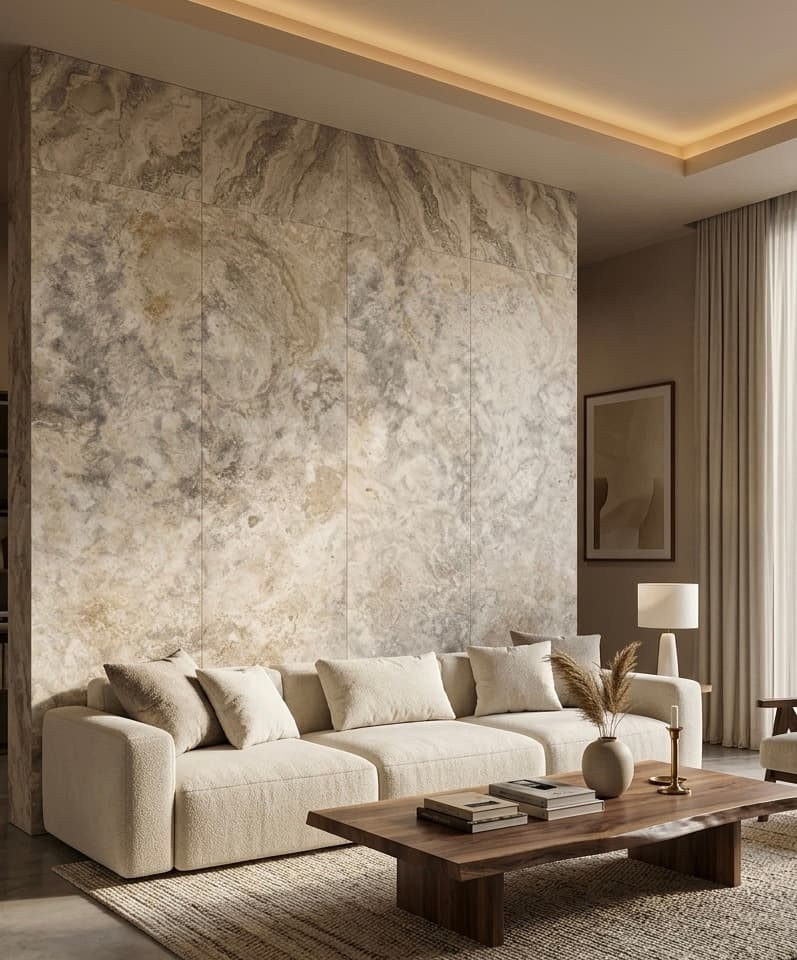 Travertino o Marmol